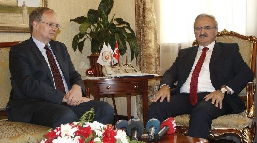 Ab T&uuml;rkiye Delegasyonu Başkanı Antalya&rsquo;da