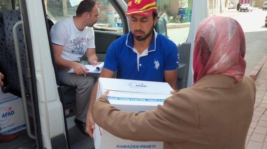 Elazığ&rsquo;da Afad&rsquo;dan Suriyeli Ailelere Yardım