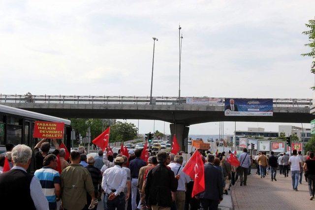 Chp’liler Kayseri Adliyesine Kadar Yürüdü 1