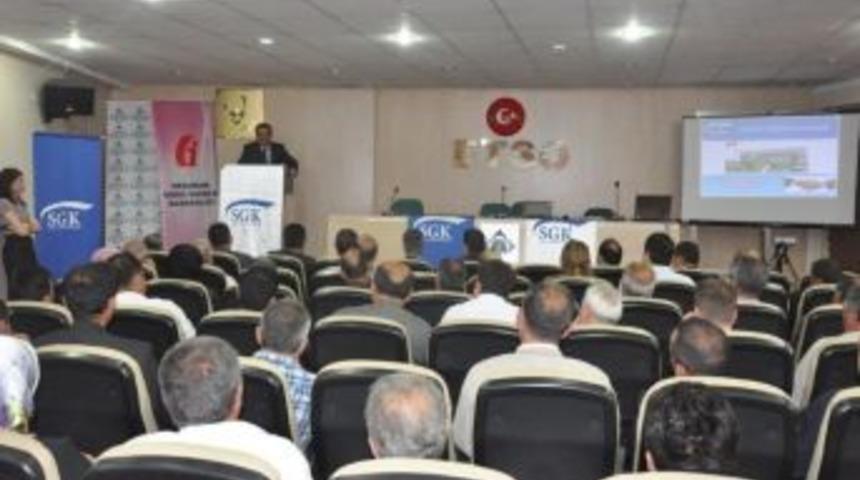 Erzurum Sosyal Güvenlik İl Müdürlüğü’nden Yapılandırma Semineri