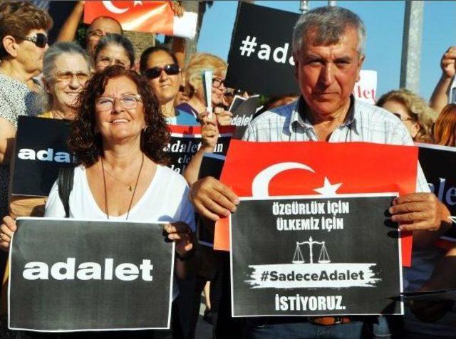 Bodrum da Berberoğlu na Destek&nbsp;Eylemi 2