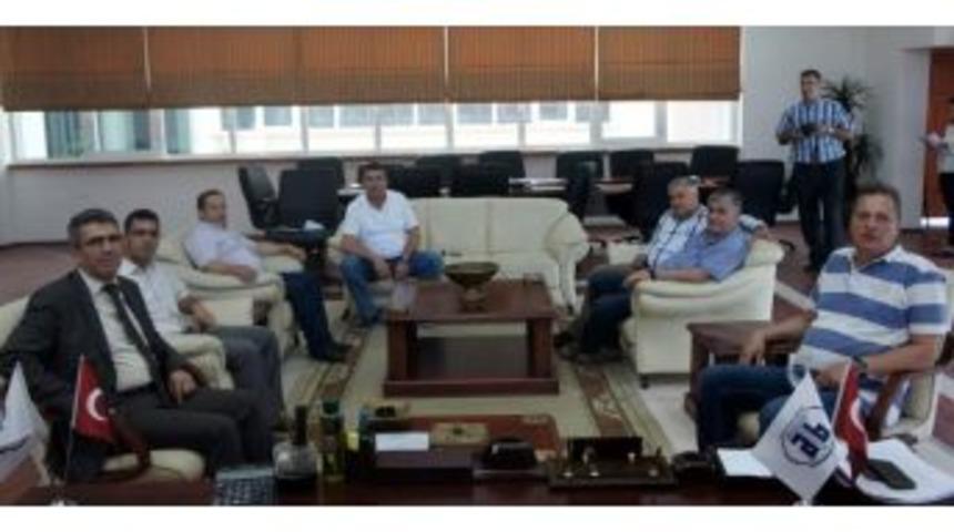 Aydın Vergi Dairesinden Aydın Ticaret Borsasına Yapılandırma Ziyareti