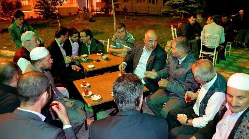 Ilıcalı, Sahurda Da Hemşehrileriyle Beraber