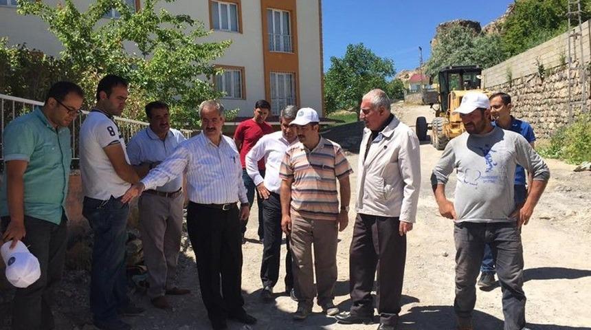 Adilcevaz&rsquo;da Yol Ve &Ccedil;evre D&uuml;zenleme &Ccedil;alışmaları