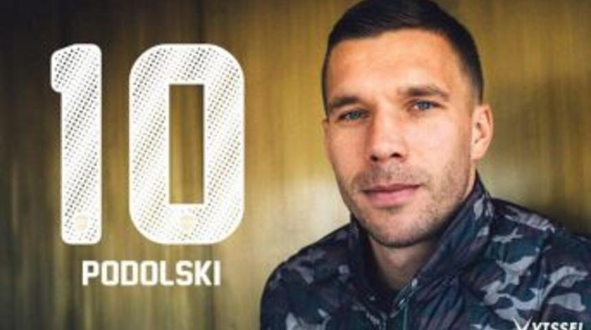 Vissel Kobe, Podolski&rsquo;yi Duyurdu