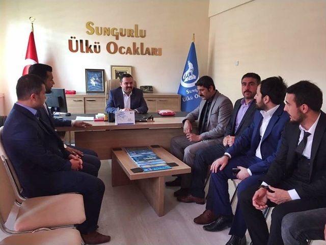 Sungurlu Ülkü Ocağı Başkanlığına Kalınsazlıoğlu Atandı