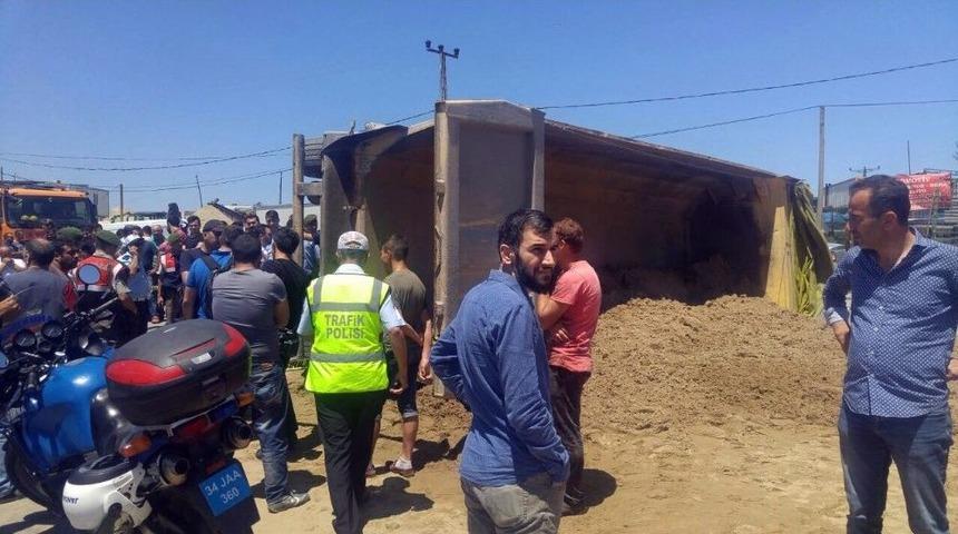 Hafriyat Kamyonu Gen&ccedil; Kızı Ezdi