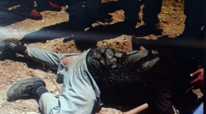 Kep&ccedil;enin Altında Kalan Şahıs Ağır Yaralandı