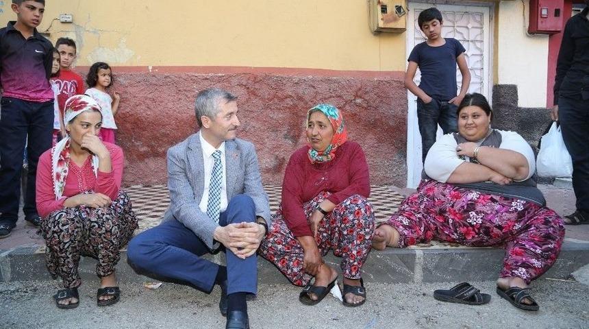 Başkan Tahmazoğlu, Obezite Hastası A&ccedil;ıkg&ouml;z&rsquo;&uuml; Ziyaret Etti