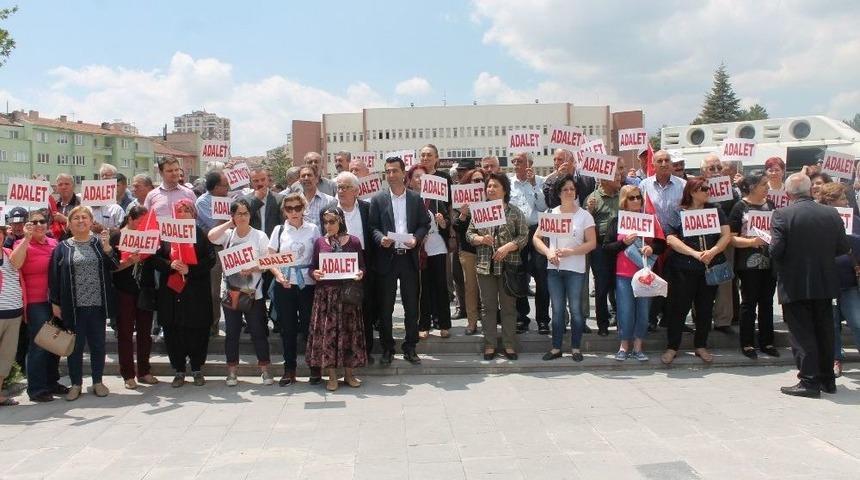 Chp&rsquo;liler &Ouml;mer Halisdemir Meydanında Toplandı