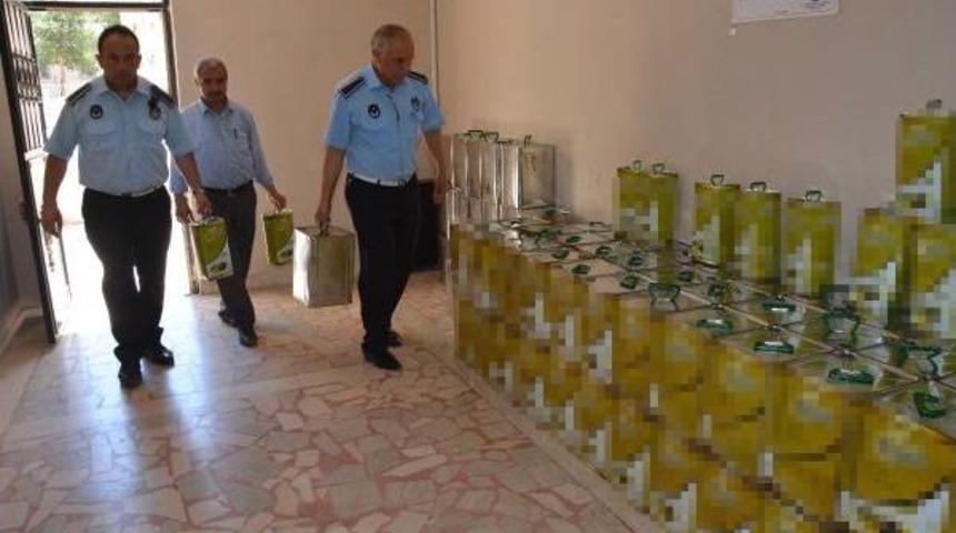 Siverek'te 2 Ton Sahte Zeytinyağı Ele Ge&ccedil;ti