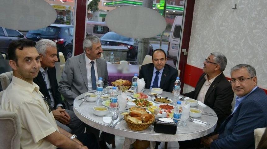 Kulu&rsquo;da Mali M&uuml;şavirler İftarda Buluştu