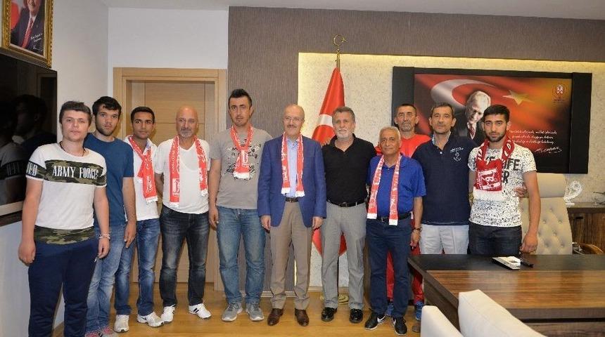 Balkes Taraftarlarından Başkan Kafaoğlu&rsquo;na Teşekk&uuml;r Ziyareti