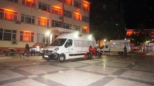 Kızılay, Sarıgöl’de Dört Saate 53 Ünite Kan Topladı