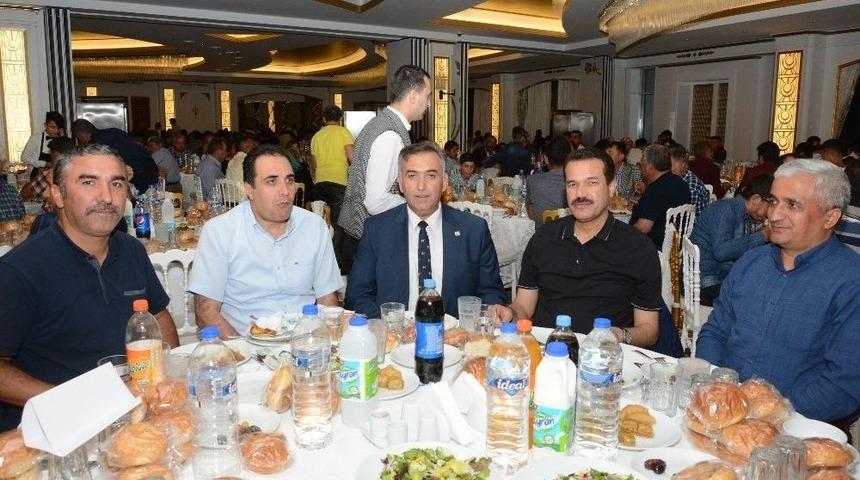 Aksaray&rsquo;da Damızlık Sığır Yetiştiricileri Birliği &Uuml;reticilerle İftarla Buluştu