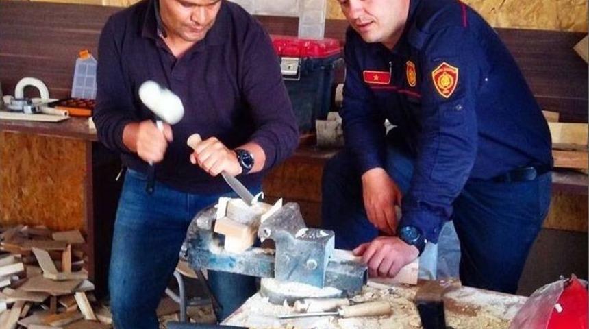 İtfaiye Erleri İş Stresini Hobi Kurslarında Atıyor