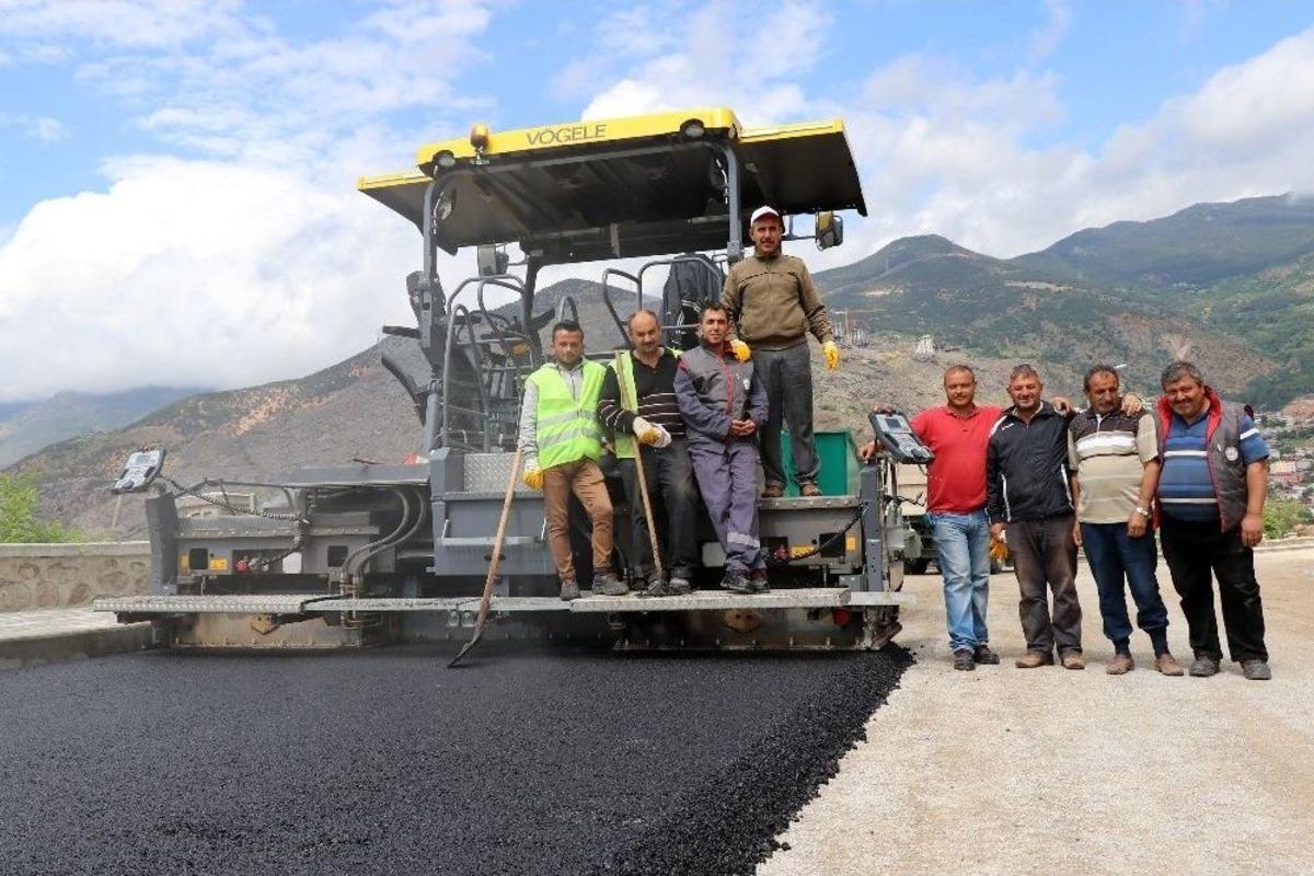 S&uuml;leymaniye Yolunda Asfalt &Ccedil;alışmaları Başladı