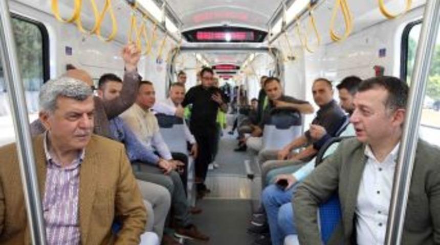 Başkan Karaosmanoğlu, Ak&ccedil;aray&rsquo;ın Test S&uuml;r&uuml;şlerine Katıldı