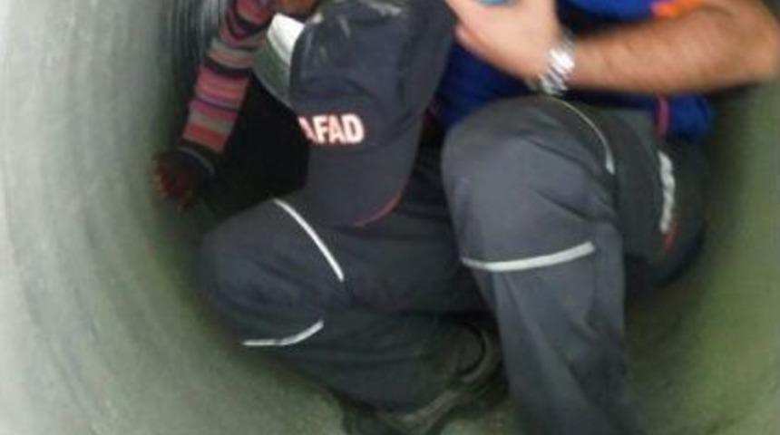 Ormanda Kaybolan Kız &Ccedil;ocuğunu Afad Ekipleri Buldu