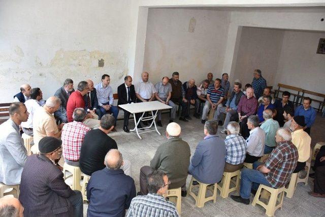 Vali Mehmet Aktaş Arıcak Köyünü Ziyaret Etti 1