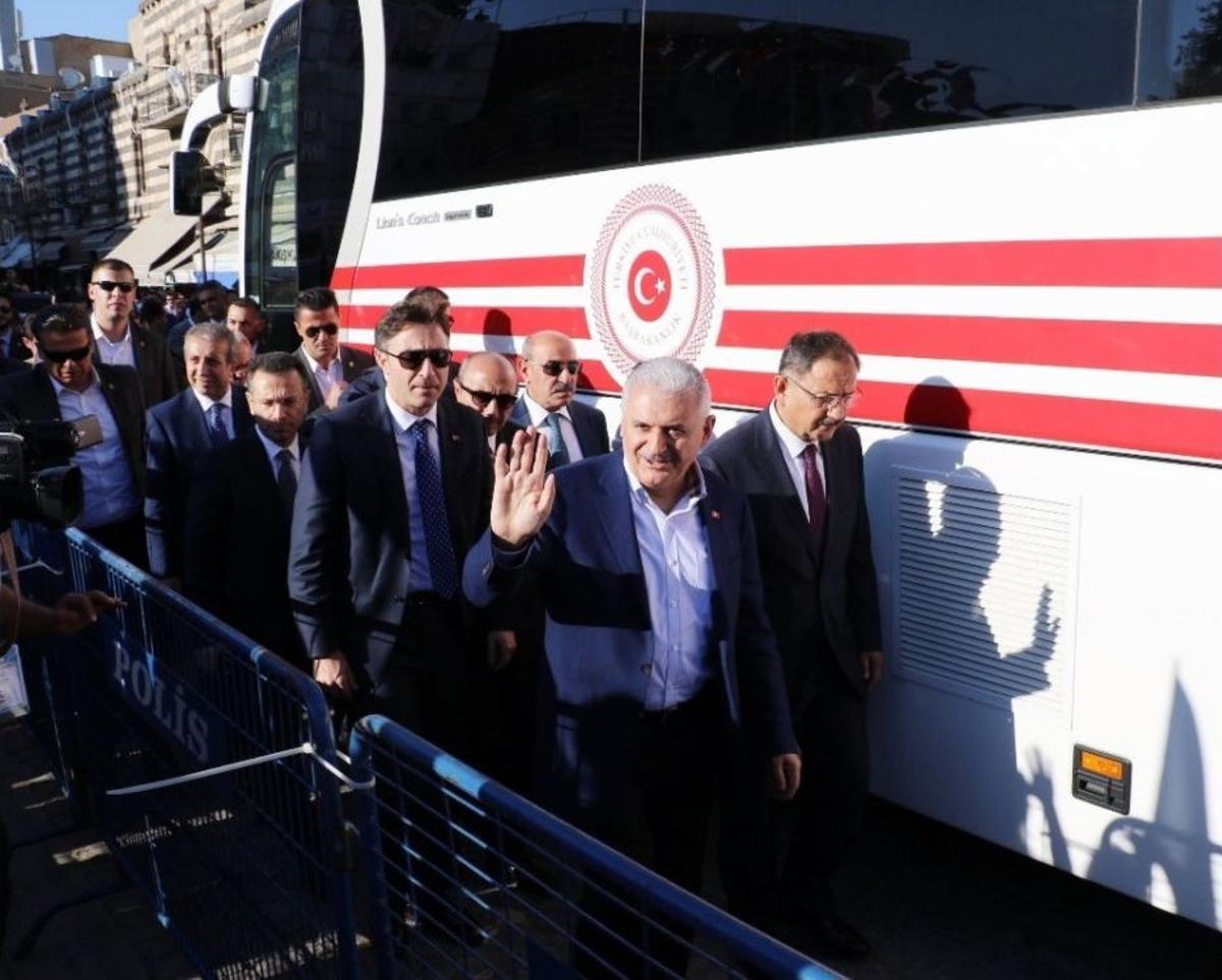 Başbakan Yıldırım Diyarbakır&rsquo;da
