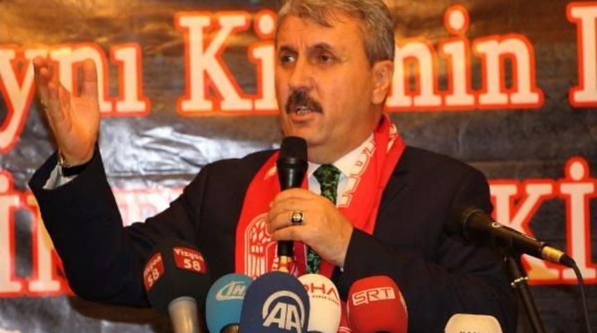 Bbp Genel Başkanı Destici: Sokak &Ccedil;are Değildir