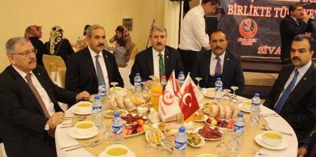 Bbp Genel Başkanı Destici: Sokak Çare Değildir