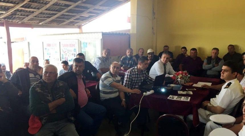 Balıkçılar Bilgilendirildi