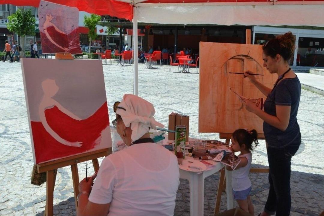 &rsquo;buluşma Resim &Ccedil;alıştayı&rsquo; Başladı