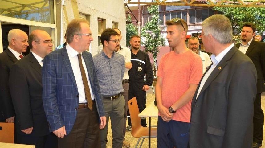 Rekt&ouml;r Uzun&rsquo;dan Kurucaşile İl&ccedil;esine Ziyaret