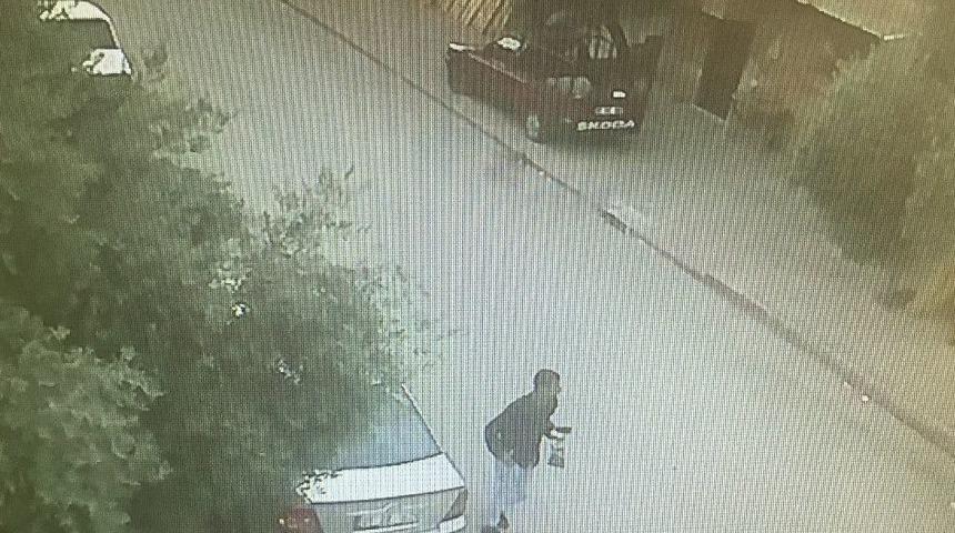 Otomobildeki Her Şeyi &Ccedil;aldı