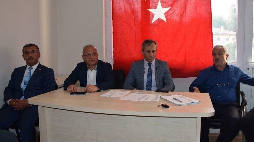 Başkan G&ouml;n&uuml;ltaş G&uuml;ven Tazeledi