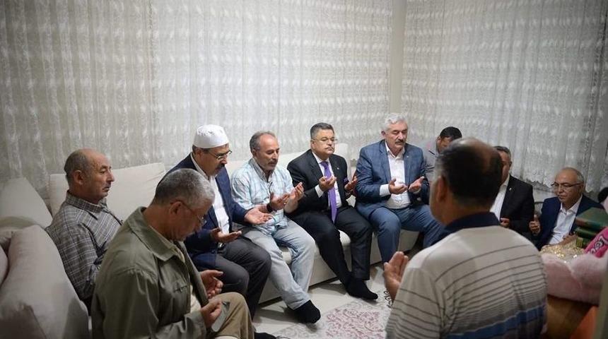 Başkan Yağcı, Kazada Hayatını Kaybeden Akg&ouml;k&rsquo;&uuml;n Ailesini Ziyaret Etti