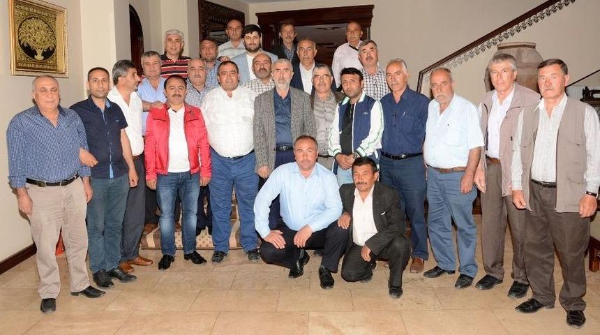 Muhtarlar İftarda Bir Araya Geldi