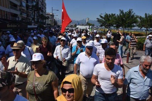 Chp İzmir Il Yönetimi, 'adalet Yürüyüşüne' Başladı