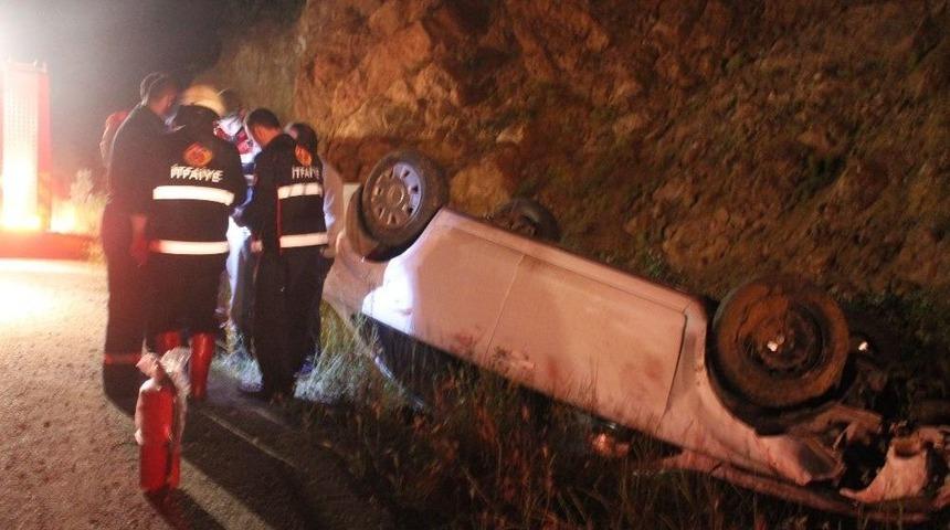 Tavşanlı&rsquo;da Trafik Kazası: 2 Yaralı