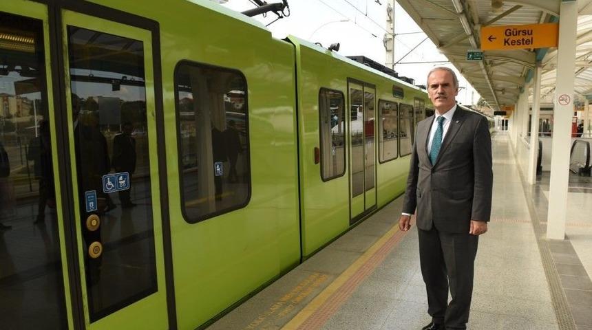 Bursa Metrosuna Kent Meydanı&rsquo;nda Aktarma Merkezi Geliyor