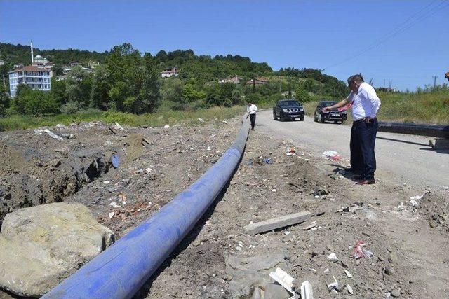 Alaplı’nın İçme Suyu Şebekesi Yenileniyor