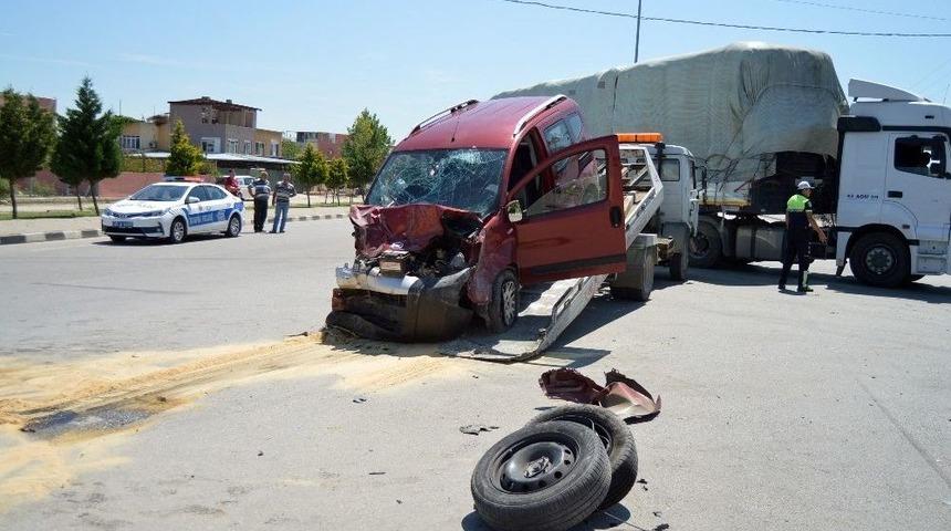 Manisa’da Trafik Kazası: 1 Yaralı