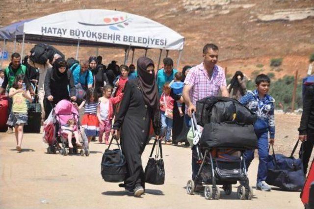 Suriyeliler, Akın Akın Bayramlaşmaya Gidiyor