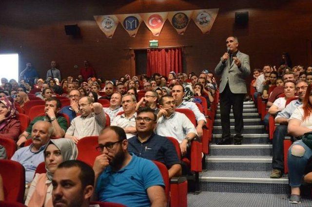 Öğretmenlere “kuşaklar Arası Değişim Ve Türkçe” Konulu Konferans Verildi