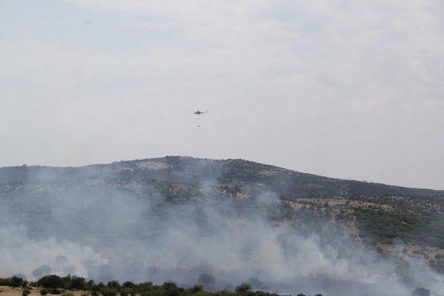 Ezine&rsquo;deki Yangın Korkuttu 1