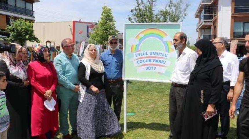 Yalova&rsquo;Da &Ouml;ld&uuml;r&uuml;len Eyl&uuml;l&rsquo;&Uuml;n Ismi &Ccedil;ocuk Parkında Yaşatılacak