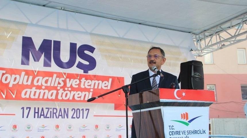 Bakan &Ouml;zhaseki Muş&rsquo;ta
