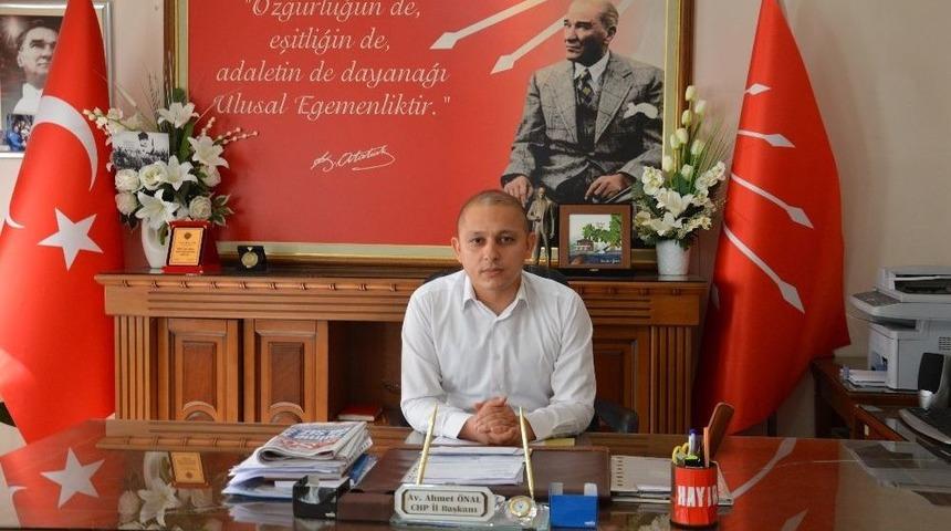 Chp Kırıkkale İl Başkanı &Ouml;nal: &ldquo;provokasyona Asla İzin Vermeyeceğiz&rdquo;