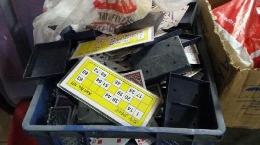 Eskişehir'de Polisten Kumar Baskını