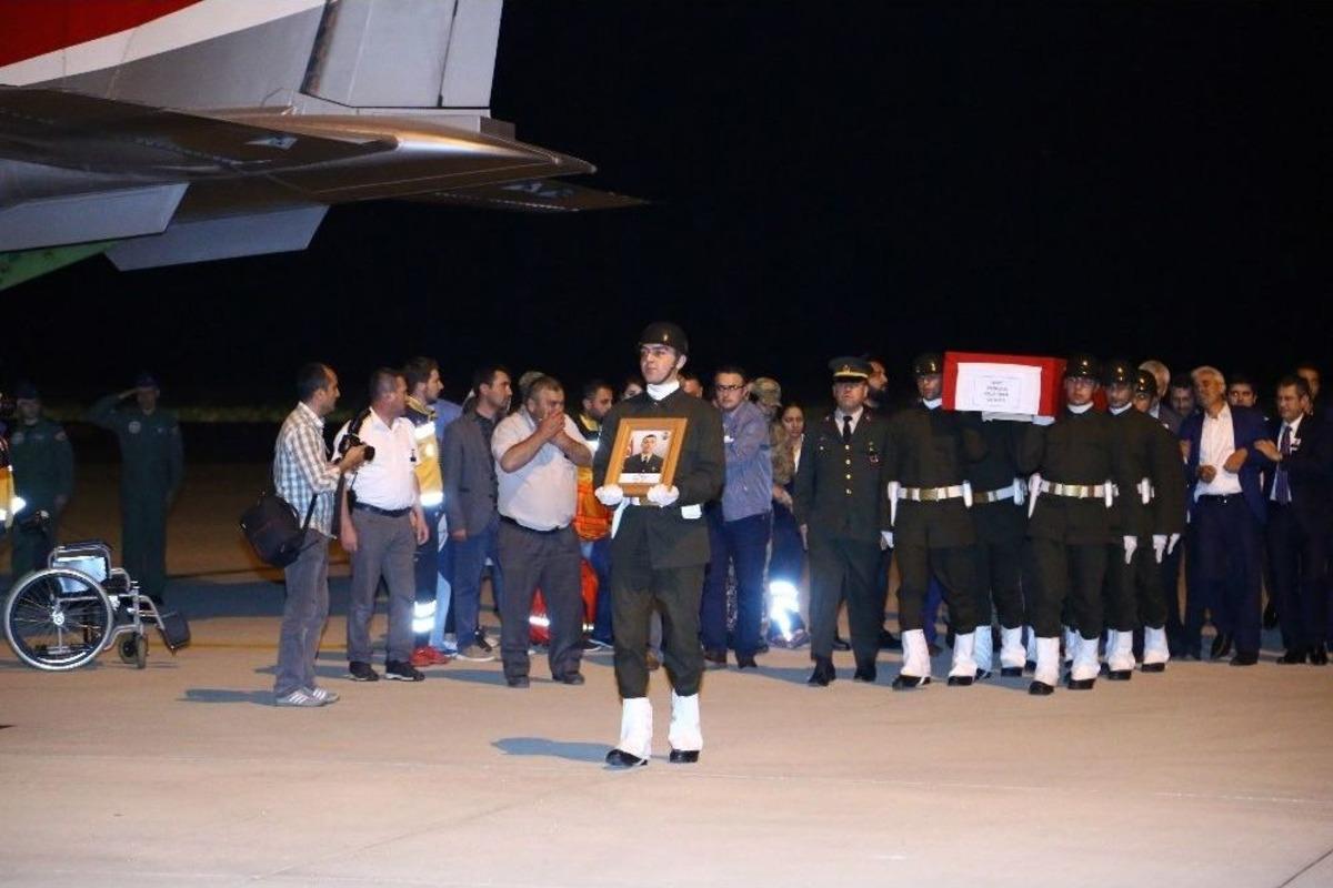 Hakkari Şehidinin Naaşı Memleketi Ordu&rsquo;ya Getirildi