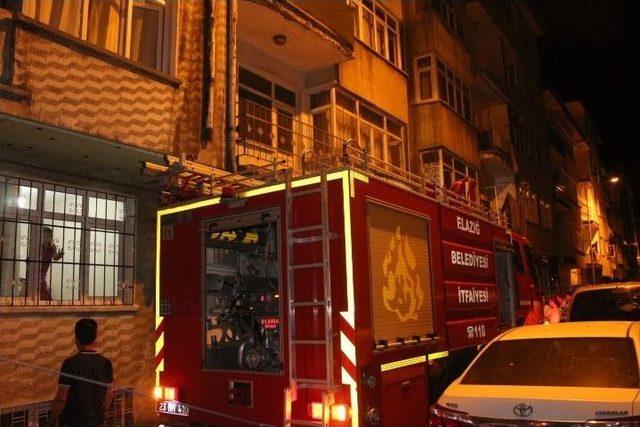 Elazığ’da Sahur Vakti Yangın Paniğe Neden Oldu