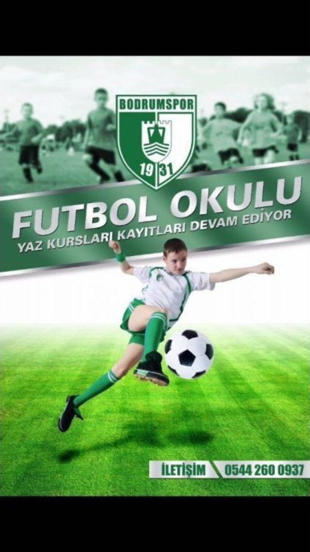 Bodrumspor Yaz Futbol Okulu Başlıyor