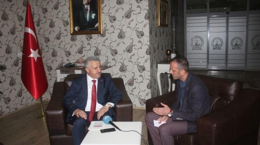 Bakanı Arslan İha&rsquo;ya Konuştu